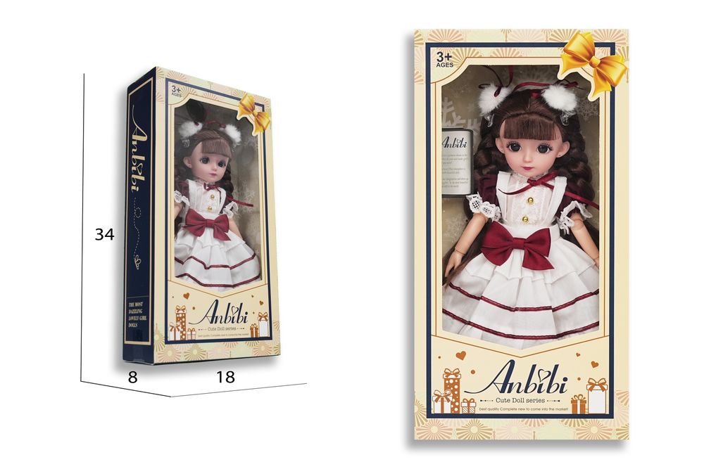 Красивая кукла коллекционная, шарнирная.