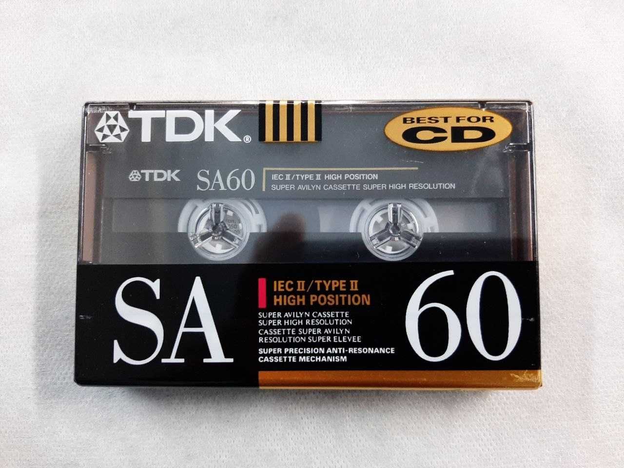 Аудио кассеты TDK, II тип 1991год