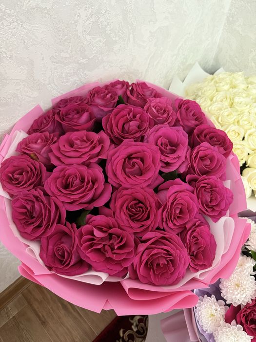 Букет цветов, свежие розы