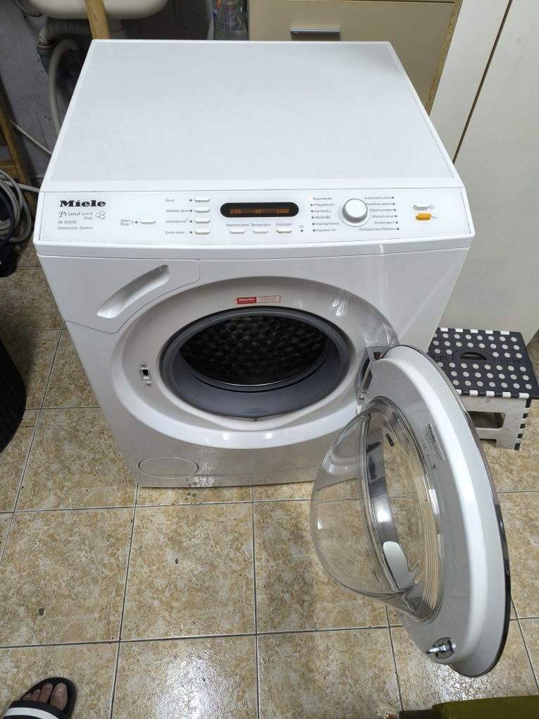 Пералня Miele W 6000 Prima Vera Plus - 8кг. 1600об. Инверторна.