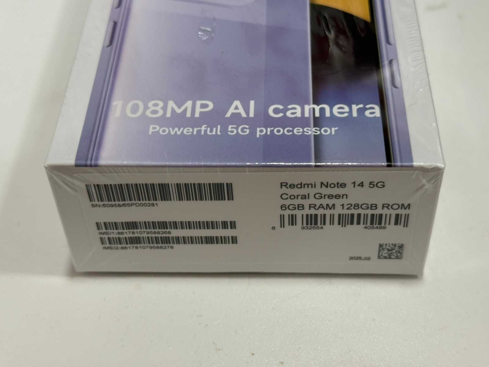 Redmi Note 14 5G – 6GB RAM / 128GB
