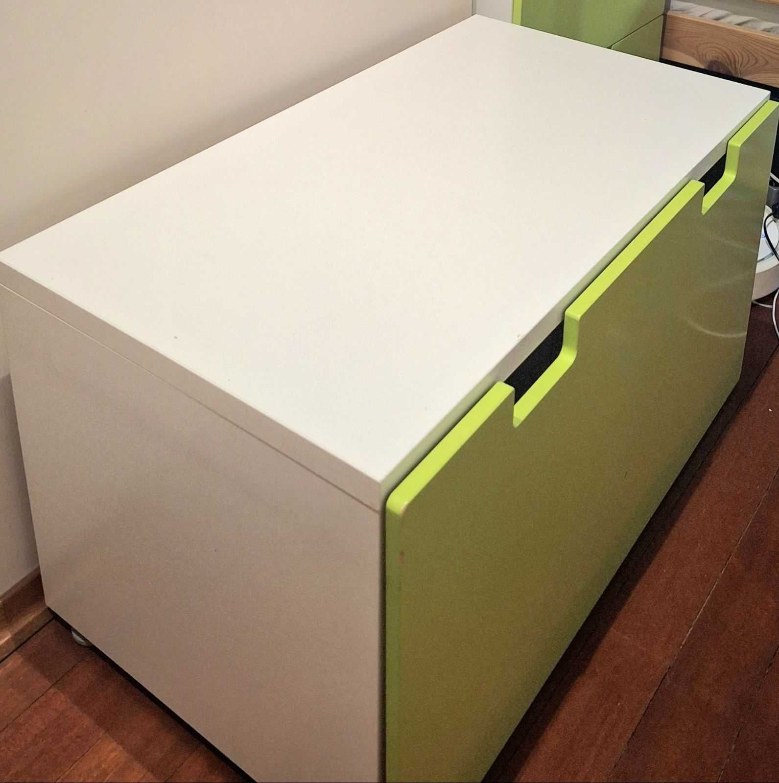 Детски гардероб с две чекмеджета и пейка за съхранение IKEA STUVA