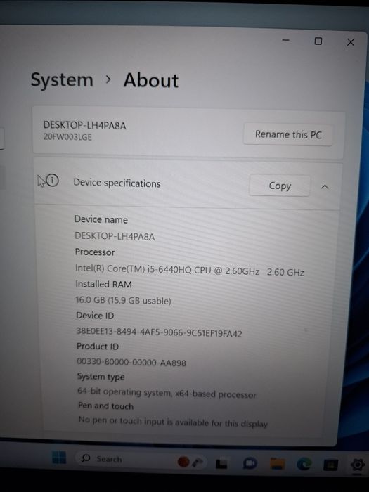 Laptop Lenovo Thinkpad T460p i5 SSD 16GB  Nvidia GeForce 940 MX