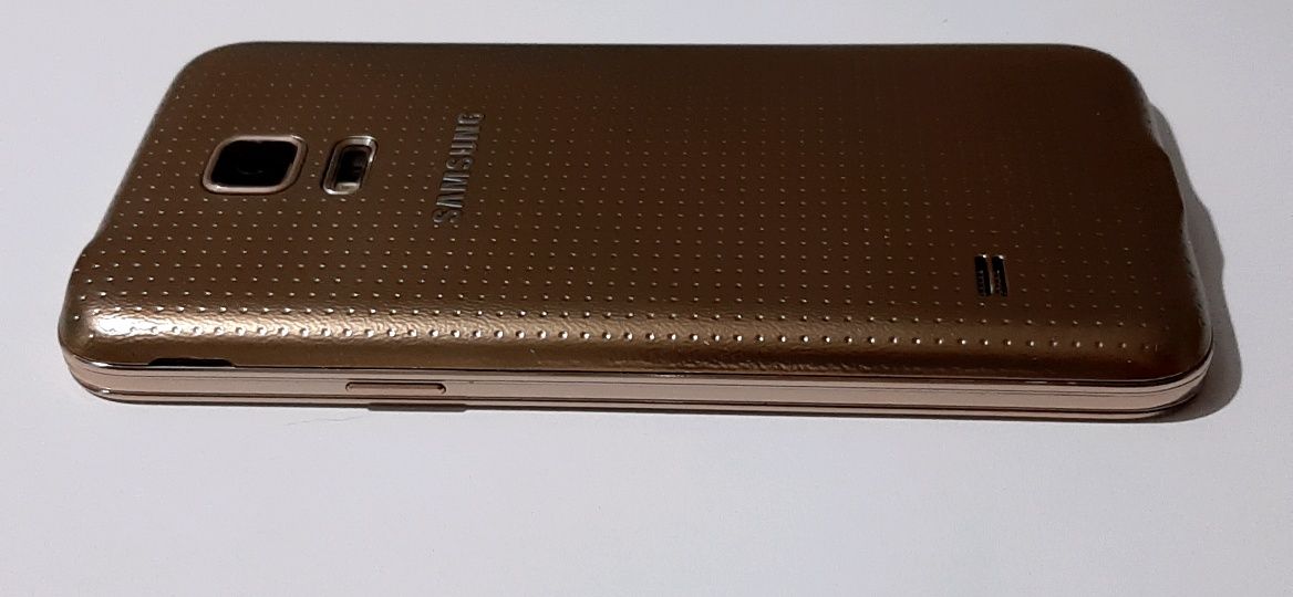 Samsung Galaxy S5 mini Gold impecabil+ S View Cover