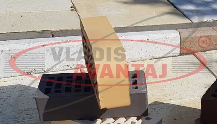 Cărămidă rotunjita Klinker pentru  fațadă,gratar , gard