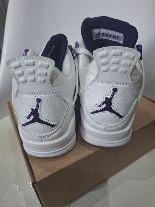 Nike jordan retro 4 metalic purple