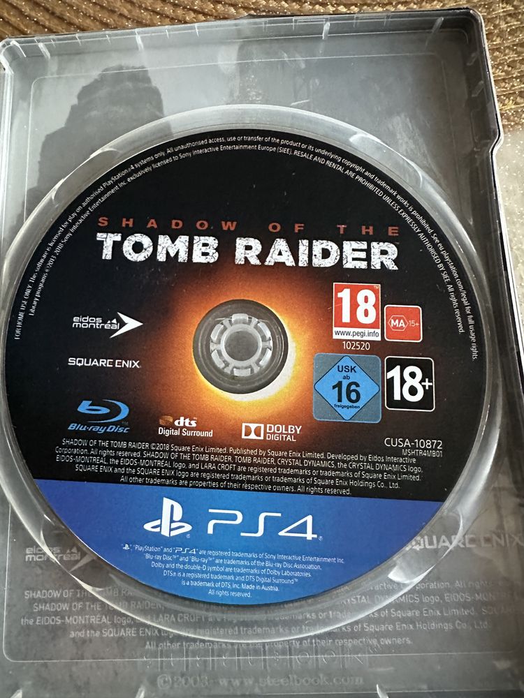 Ps4 игра tomb raider