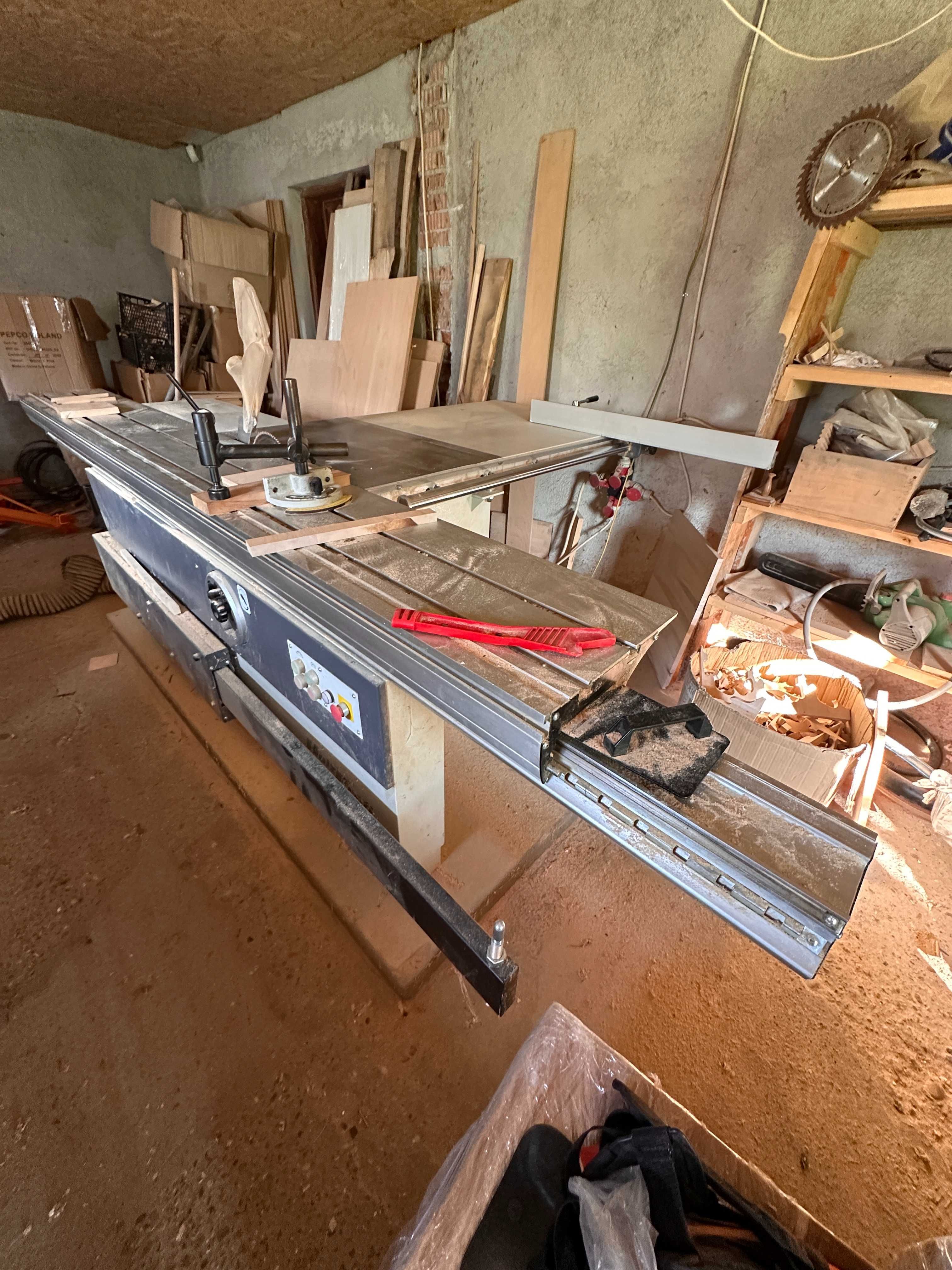 Circular lemn HolzProfi F3200-75 Austria cu incizor – stare impecabilă