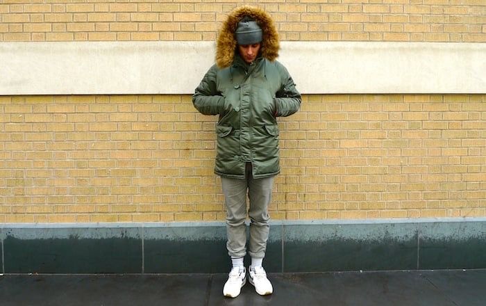 Зимно яке Parka Alpha Industries N-3B 100%оригинал