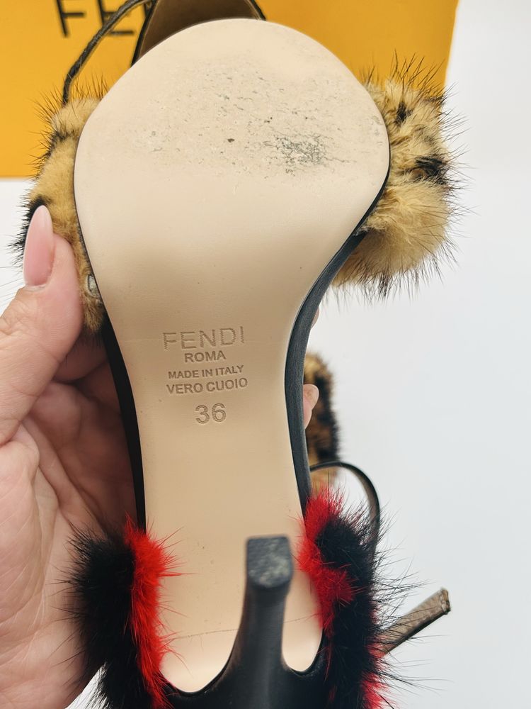 Fendi дамски оригинални сандали