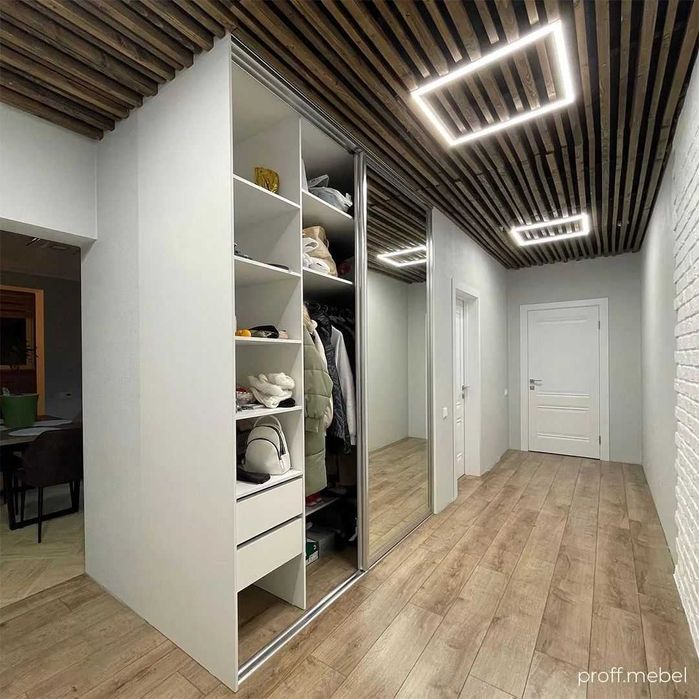 Кухни на Заказ Кухонный Гарнитур Мебель Угловой Под ключ Шкаф гардероб