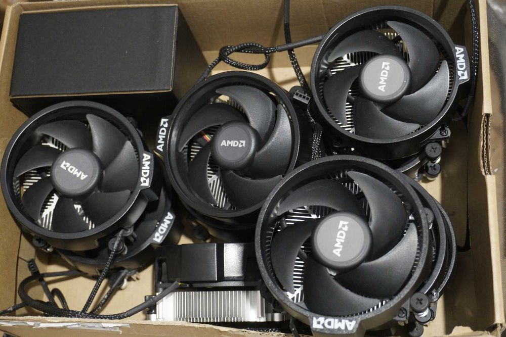 АМ4/AM5 AMD box fan боксов охладител охлаждане / вкл ДДС