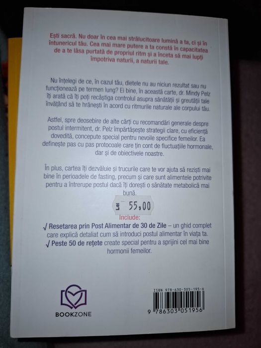Carte Ghid de fasting pentru femei de dr Mindy Pelz