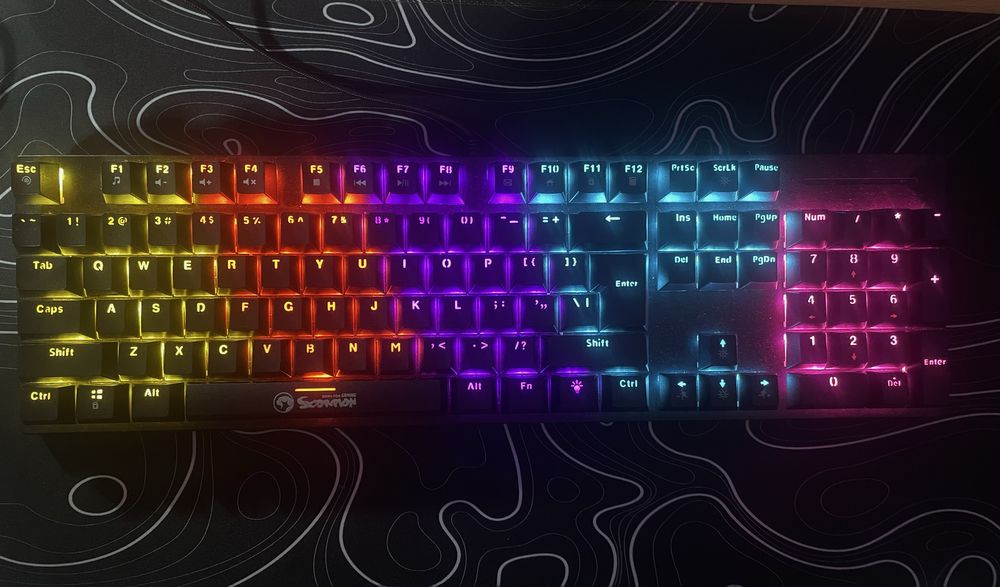 Tastatură gaming Marvo Scorpion