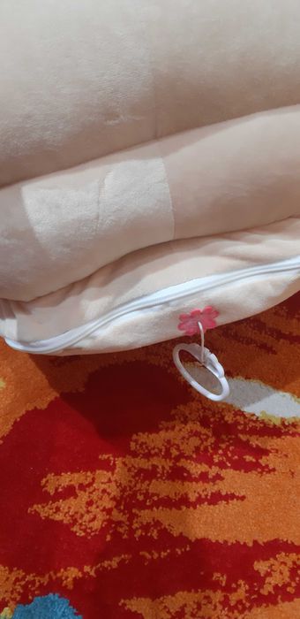 Бебешки музикален фотьойл (барбарон) – слонче, бежово