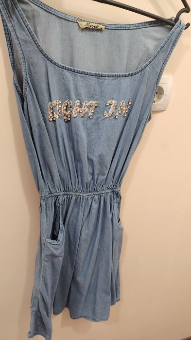 Страхотна дънкова рокля