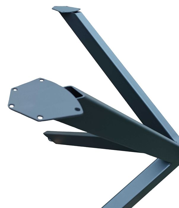 Елегантен стабилен метален крак за дълги маси, Модел 020