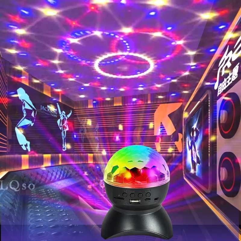 Glob LED Disco portabil Party cu Boxa Bluetooth
