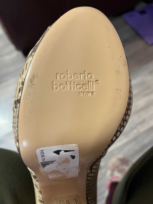 Обувки roberto botticelli   кожа нови