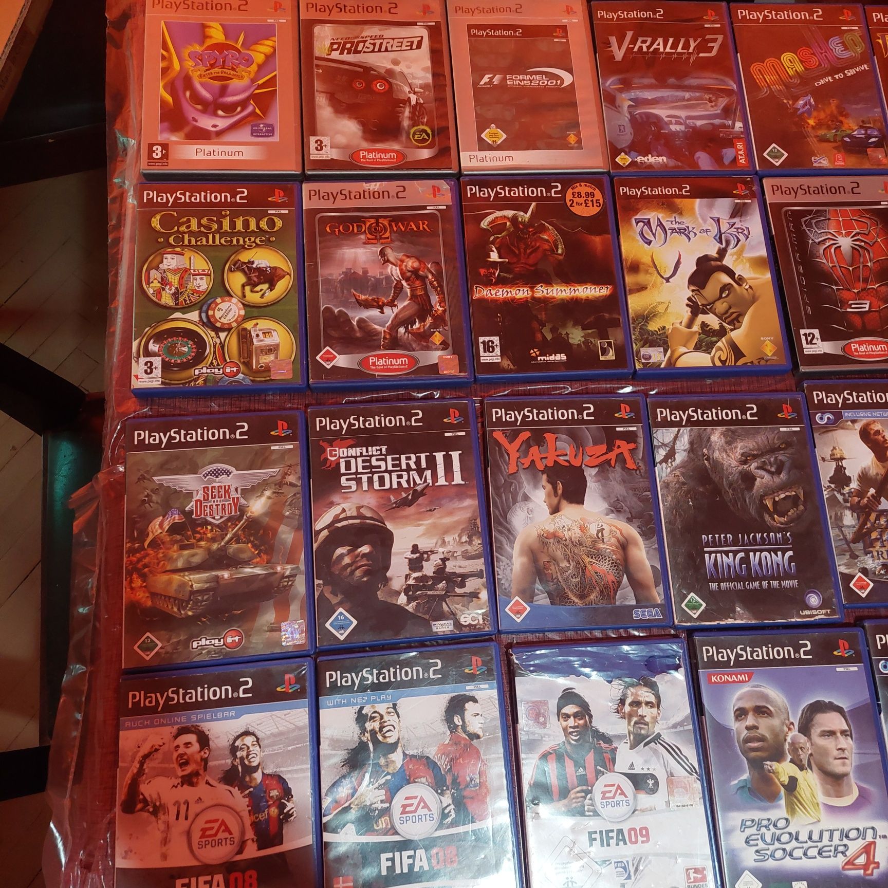 Игри за PS2  + конзола
