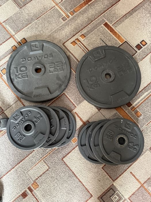 Set gantere 20 kg, geanta pentru transport