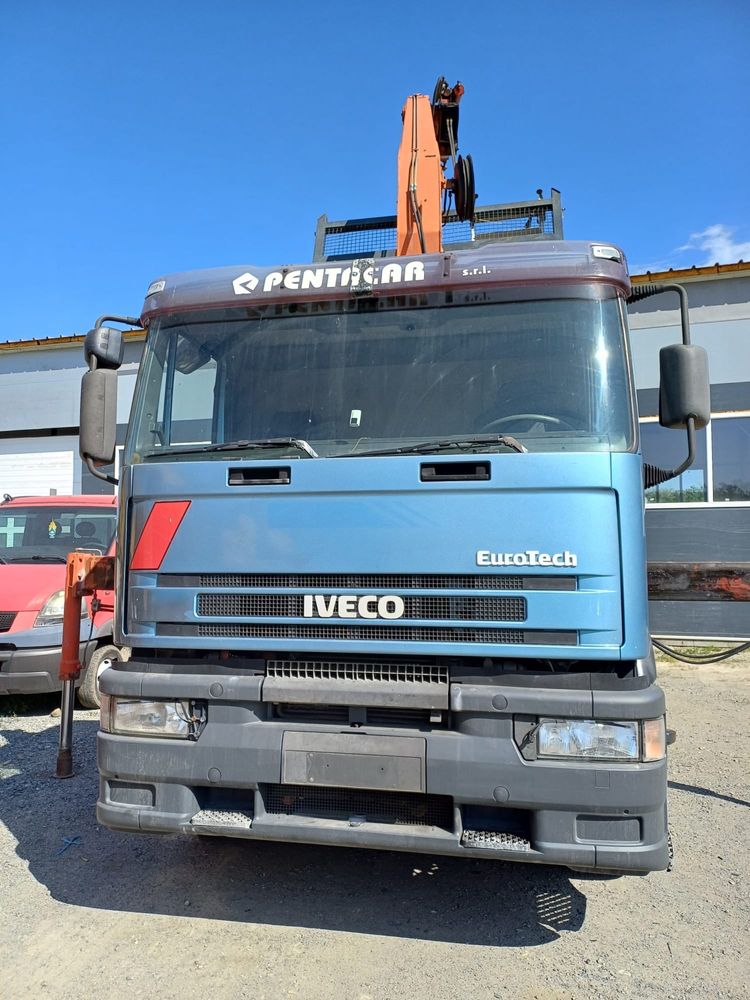 Iveco Eurotech basculabil cu macara