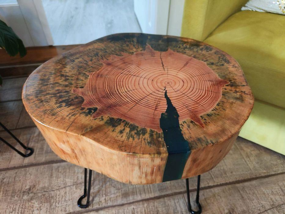 Masuta de cafea lucrata manual!