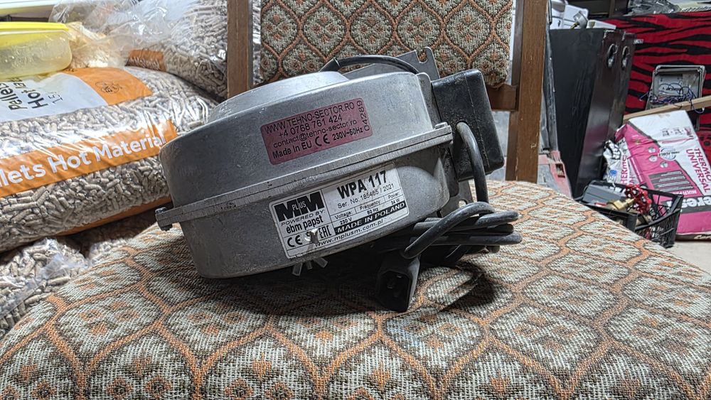 Ventilator Wpa 17 pentru centrale cu combustibil solid