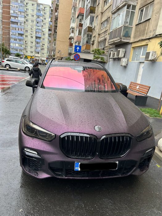 Folie heliomata parbriz atermic mov sau albastru