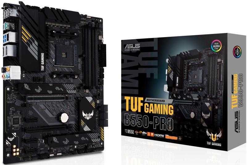 Placa de baza Gaming ASUS AMD TUF B550-PRO Socket AM4 + Wii Fii
