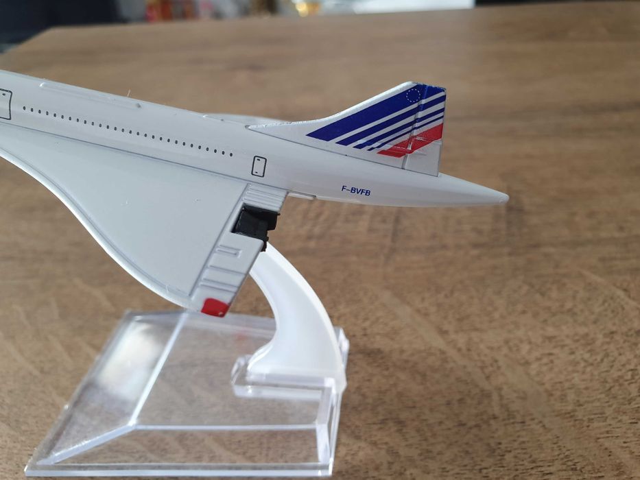 Macheta metalica de avion Air France Concorde | Decoratie