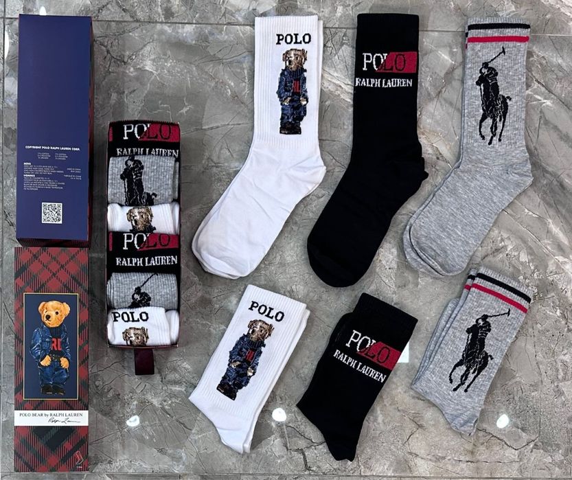Дълги чорапи унисекс Gucci, Hermes, Burberry и др.
