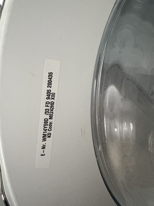 ⸻  Пералня Siemens iQ700 WM14Y59D – 8 кг, 1400 оборота