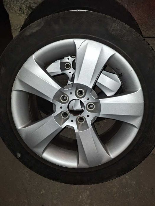 Алуминиеви, лети джанти с гуми, оригинални за BMW X3, X5, 18" цола,