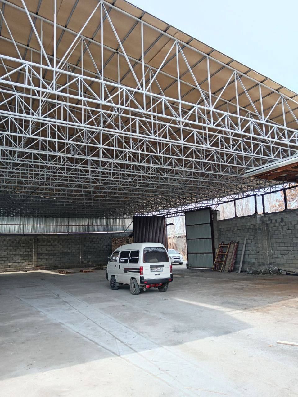 Stadion arkali tomlar va toyhonlardi Molxonalarni tomini yopamiz