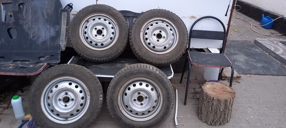 Шины с дисками  на R14 Nexia