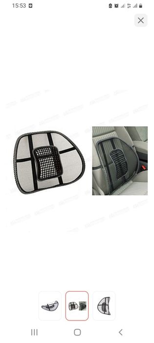 Массажёр спины на сиденье