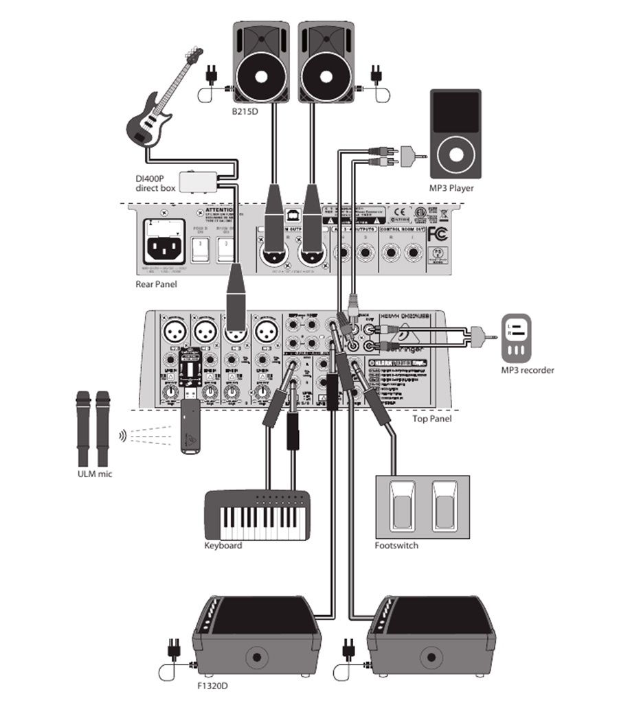 BEHRINGER XENYX QX1204USB Микшерный пульт