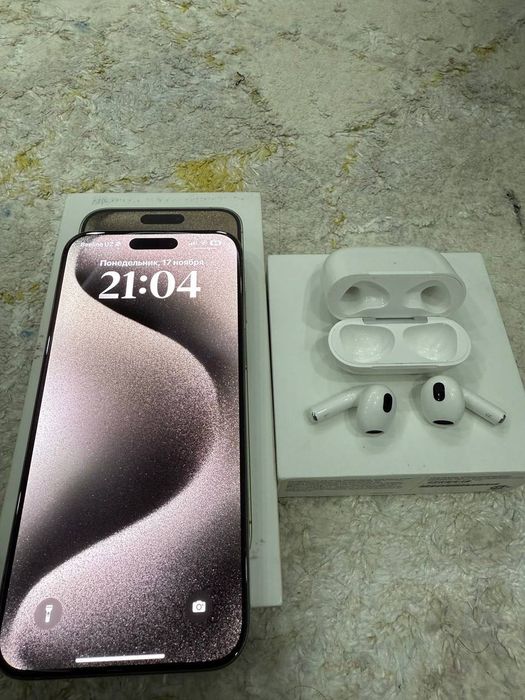 Iphone 15 pro max 256gb / 85% батарея