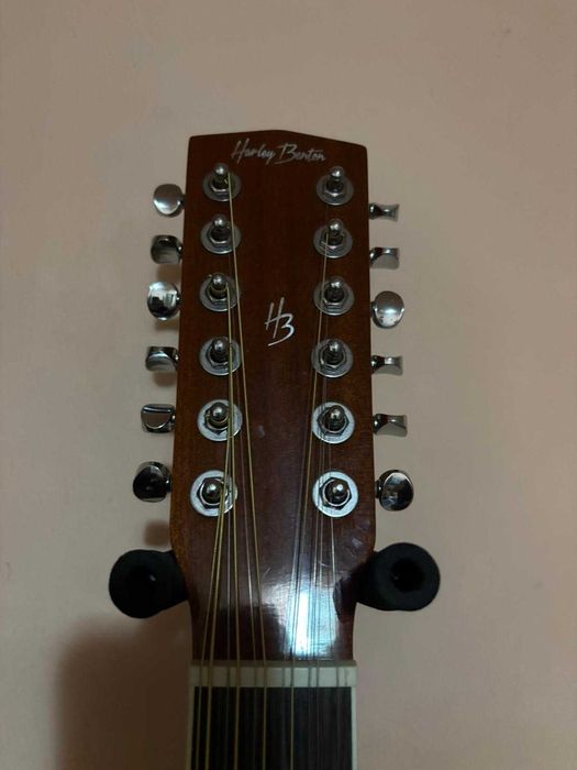 Chitara electro acustica cu 12 corzi Harley Benton D200CE-12NT