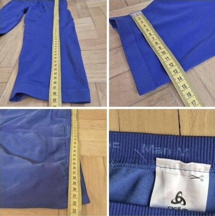 Pantaloni compresie / Colanți trei sferturi Odlo, Bărbați - M