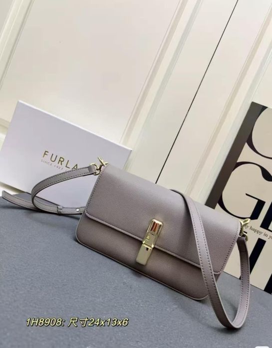 Чанта furla iride естествена кожа-налична