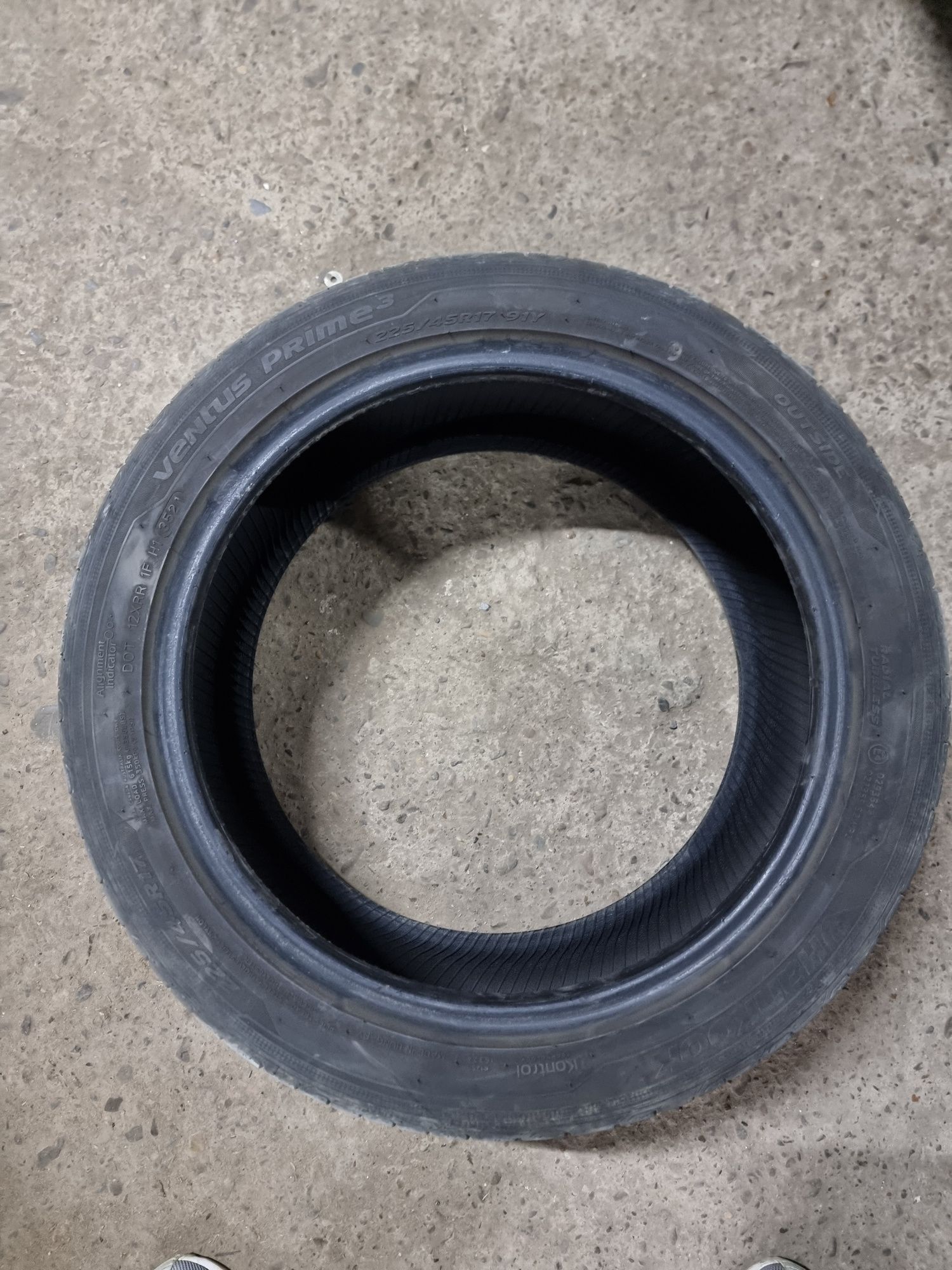 Anvelope 225/45/R17 hankook/firestone