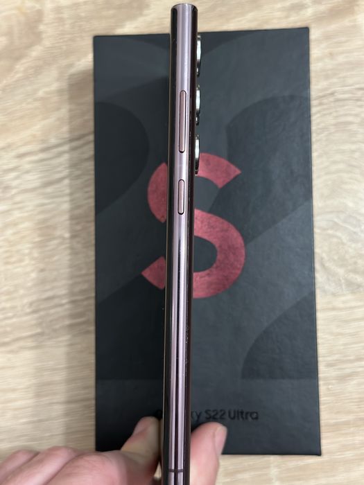Vand samsung s22 ultra burgundy 256 GB