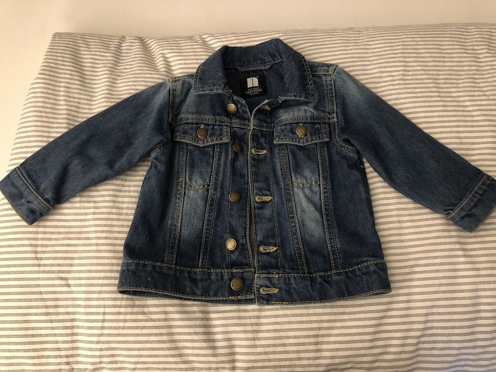 Geaca Next / jacheta blugi / jeans pentru bebe