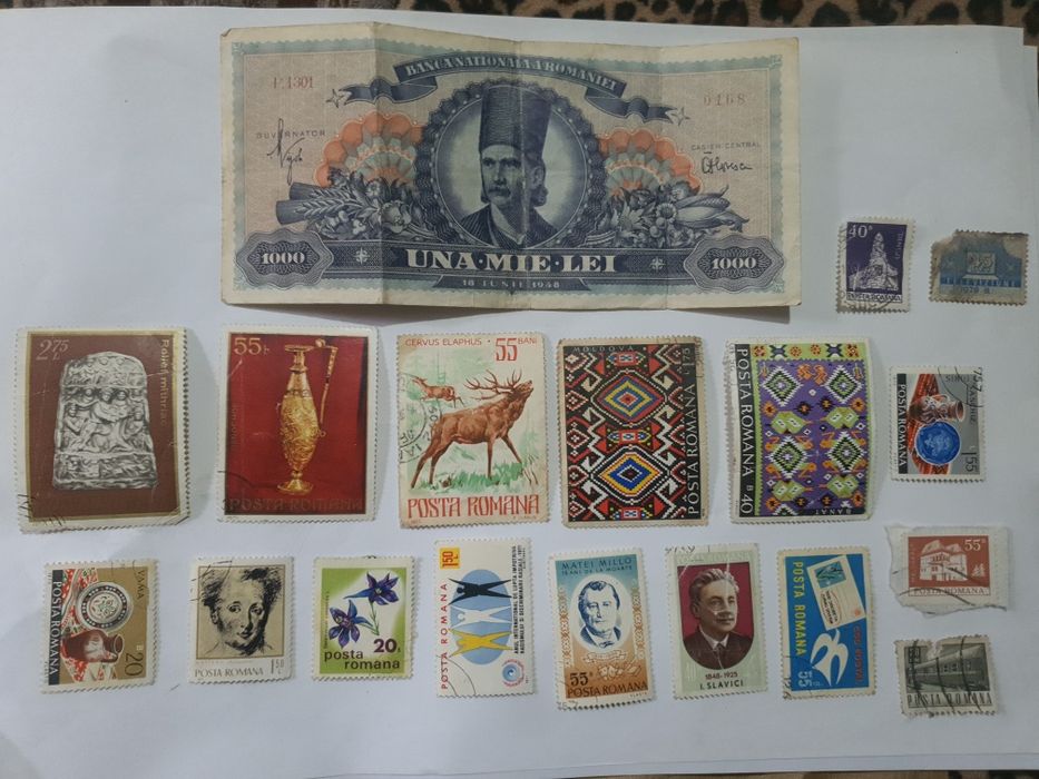 Monede și timbre vechi