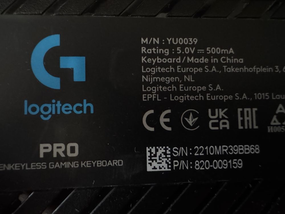 Logitech G pro TKL G pro X g403 hero Клавиатура слушалки мишка