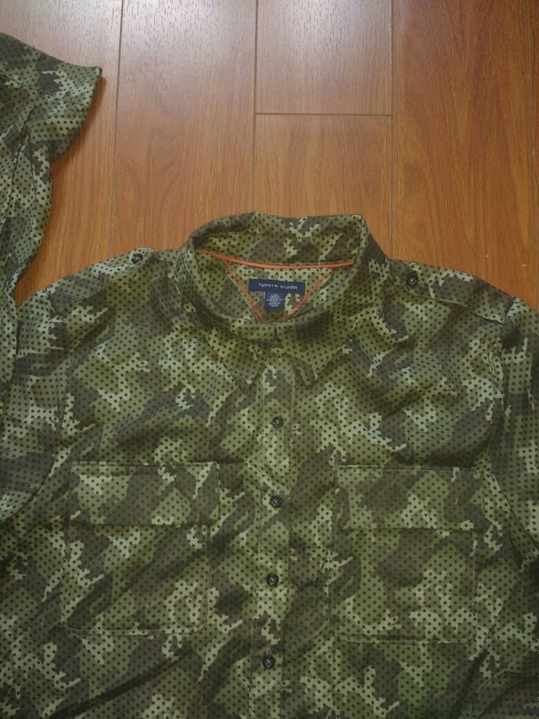 Bluza dama Tommy Hilfiger model camuflaj mărimea L