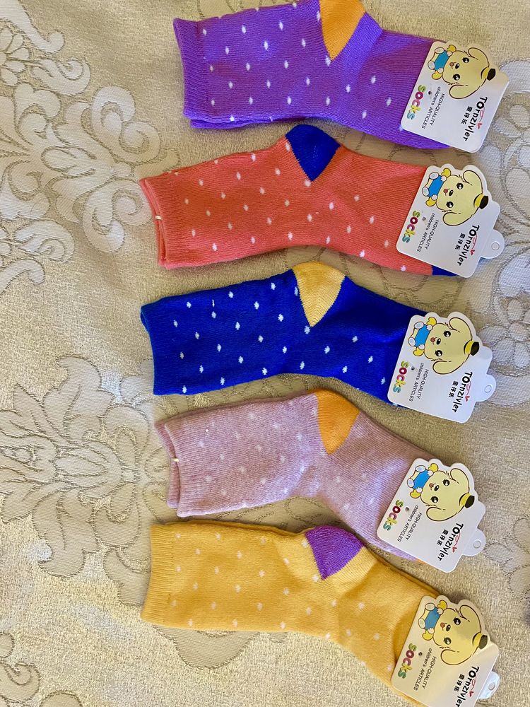 Носки 5 штук в упаковке 6-8 лет
