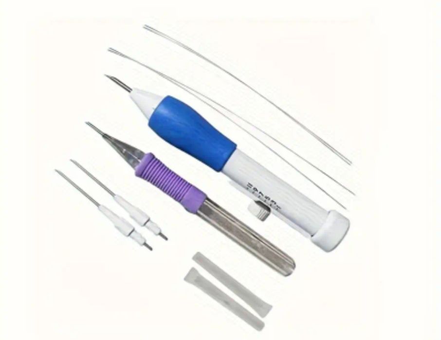 Набор вышивальных игл-перфораторов